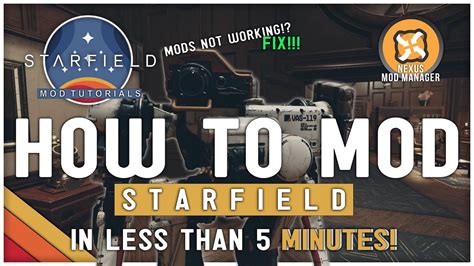 how to install nexus mods for starfield
